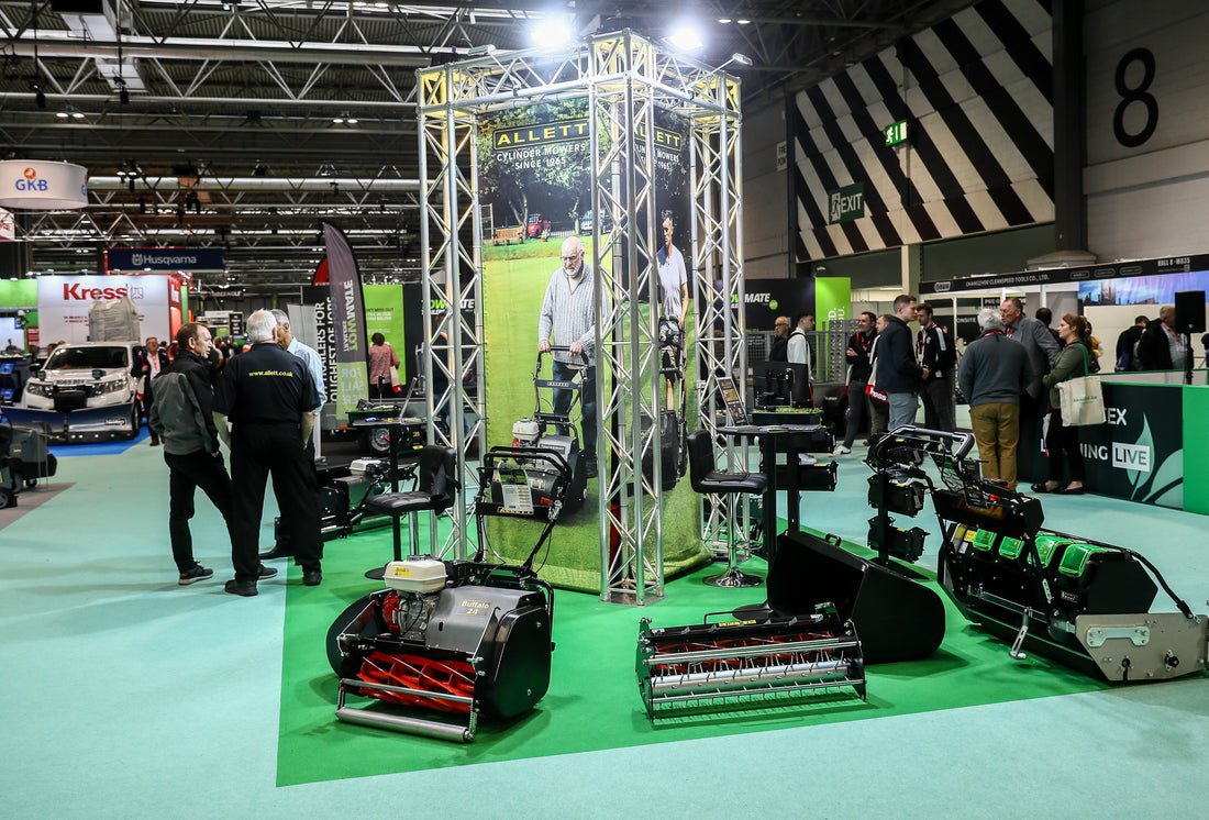 Showcasing ALLETT Mowers at SALTEX 2023 at the NEC