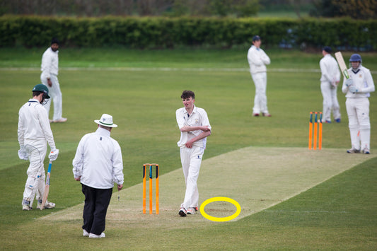 Repairing Bowler's Foot Holes and Batters Scrape Marks On A Cricket Wicket