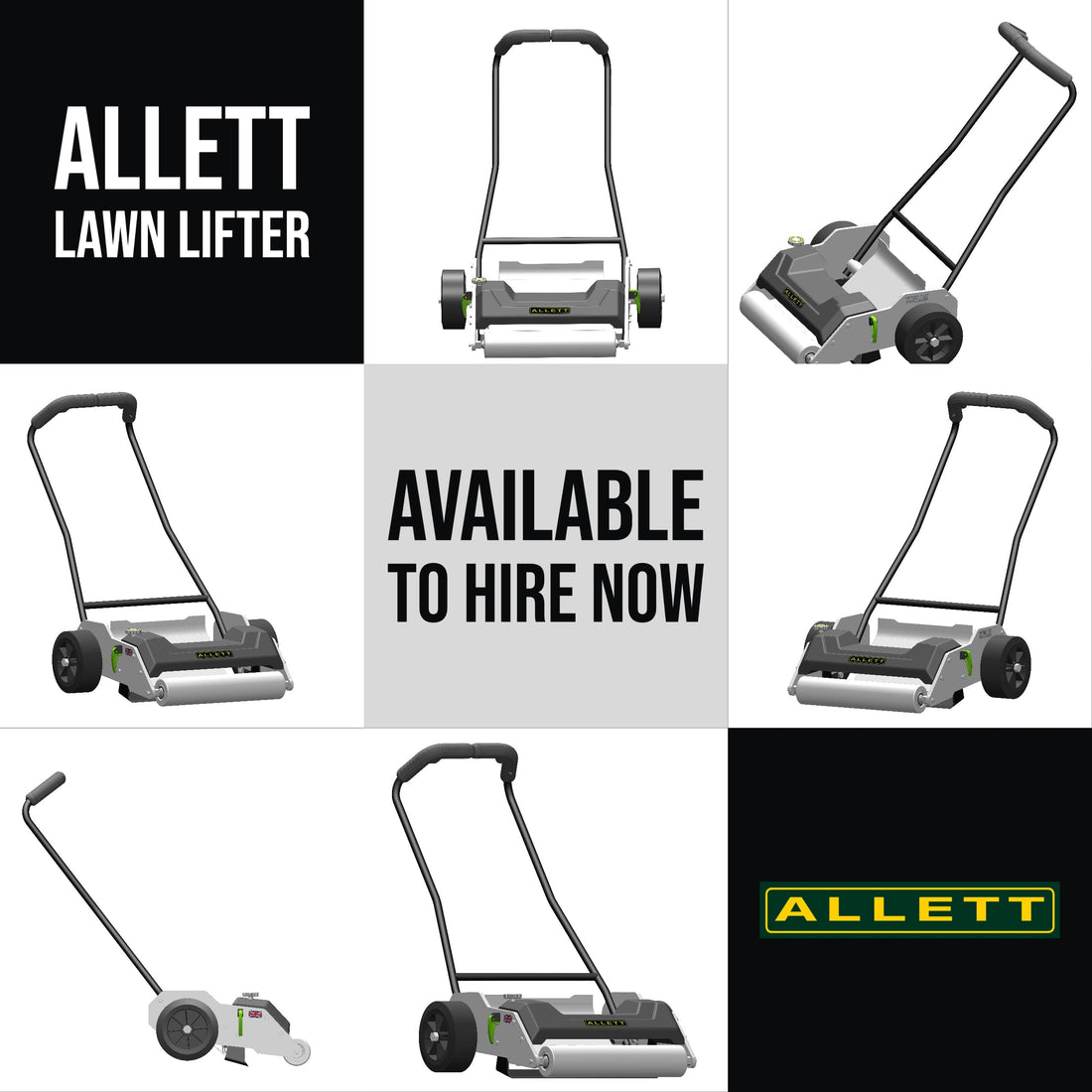 Allett Announce Groundbreaking New  "Allett Stripe-Ready' Lab Controlled Lawncare Service