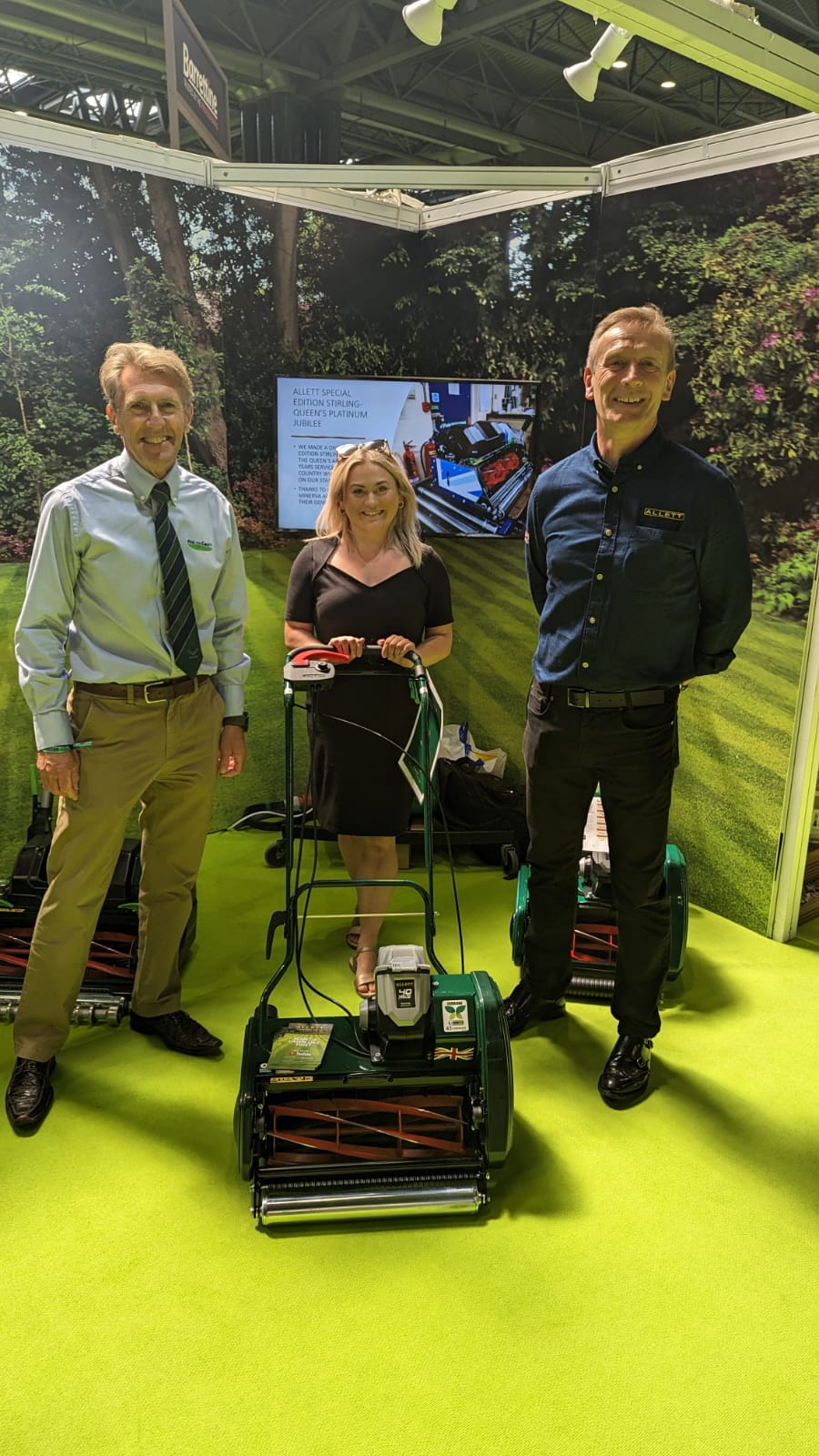 Allett Mowers Have A Successful Week at BBC Gardeners World LIve: Showcasing our Impressive Range of Homeowner Cylinder Mowers