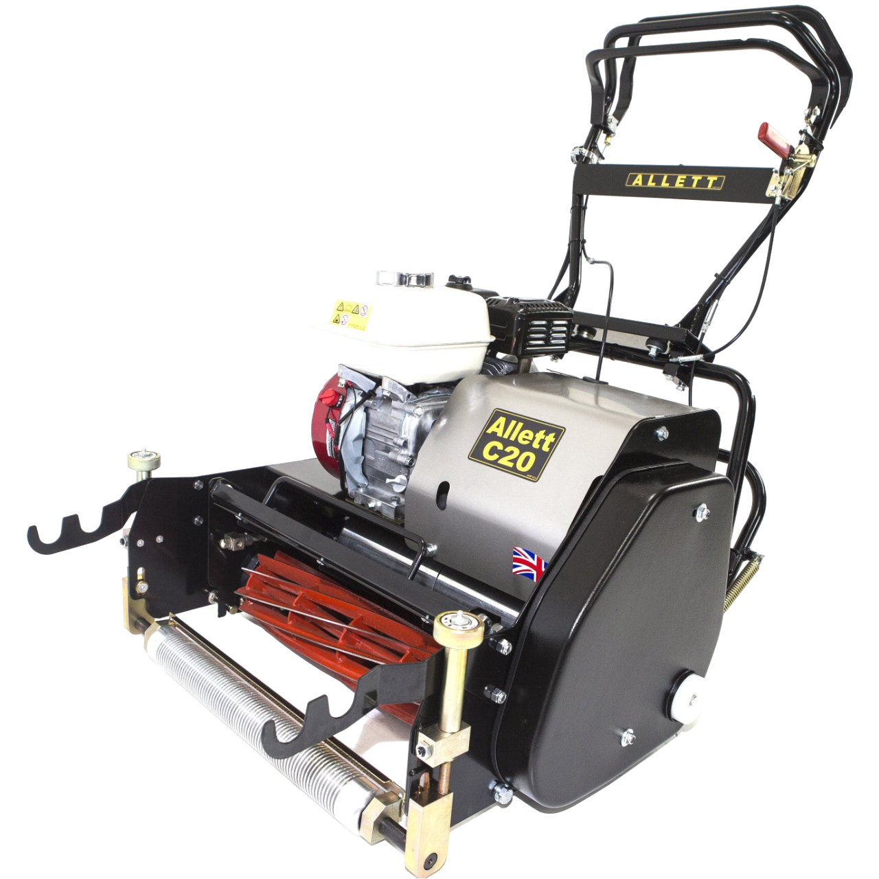 Allett C24 Gas Cylinder Reel Mower (Power-unit with Grassbox)