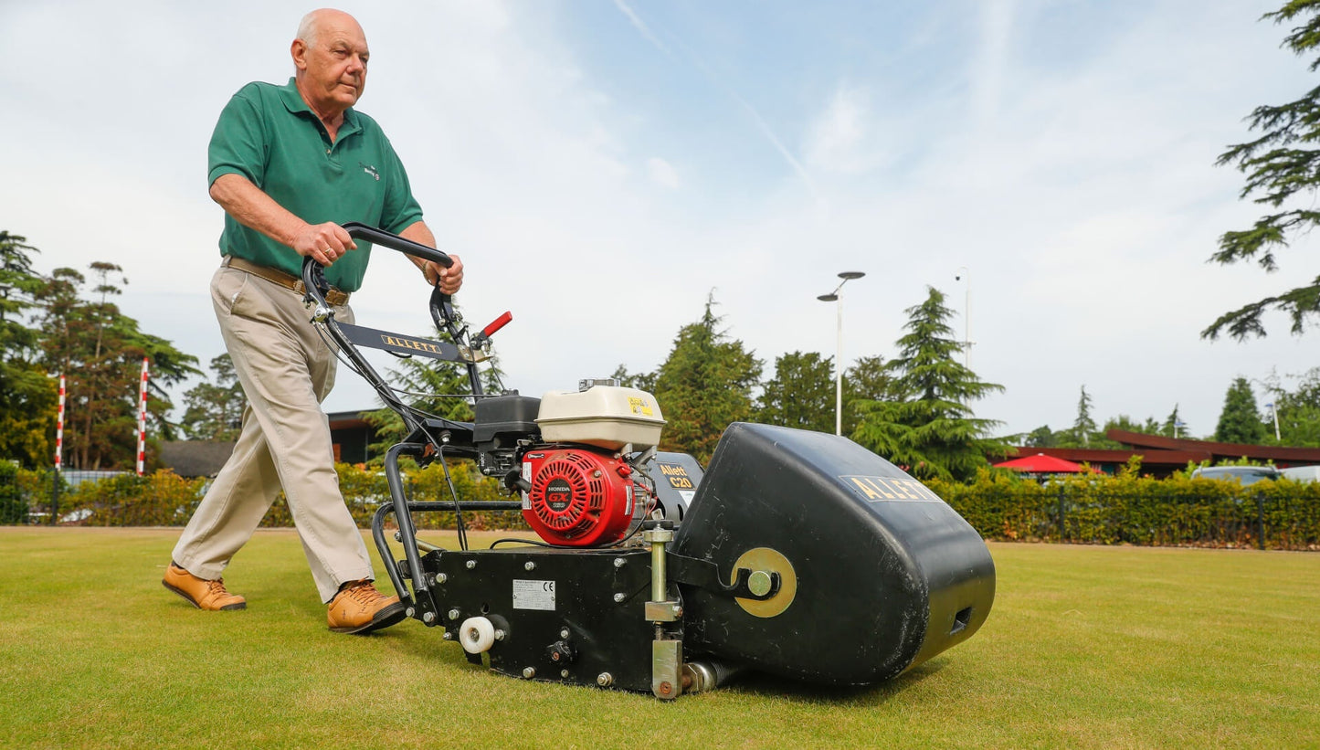 Allett C20 Gas Cylinder Reel Mower (Power-unit with Grassbox)