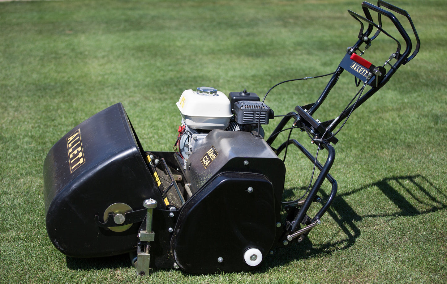 Allett C24 Gas Cylinder Reel Mower (Power-unit with Grassbox)