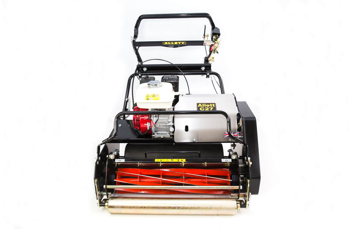 Allett C27 Gas Cylinder Reel Mower (Power-unit with Grassbox)