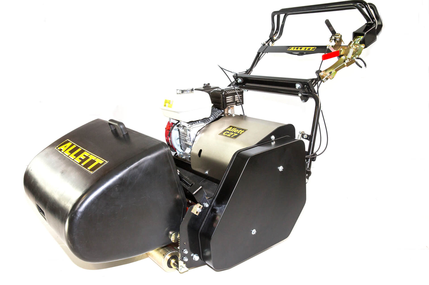 Allett C27 Gas Cylinder Reel Mower (Power-unit with Grassbox)