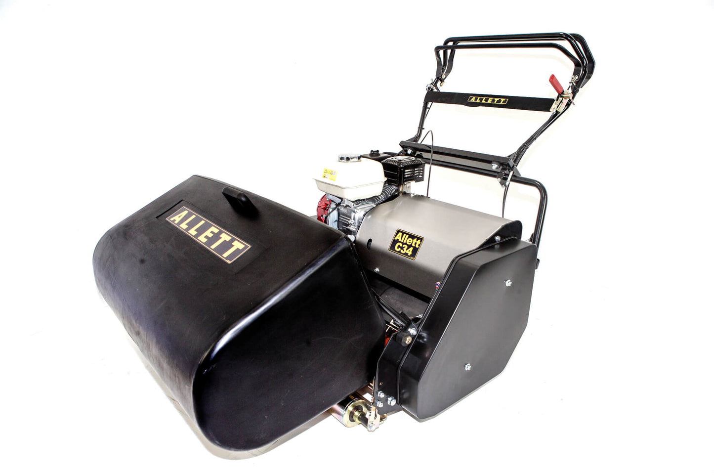 Allett C34 Gas Cylinder Reel Mower (Power-unit with Grassbox)