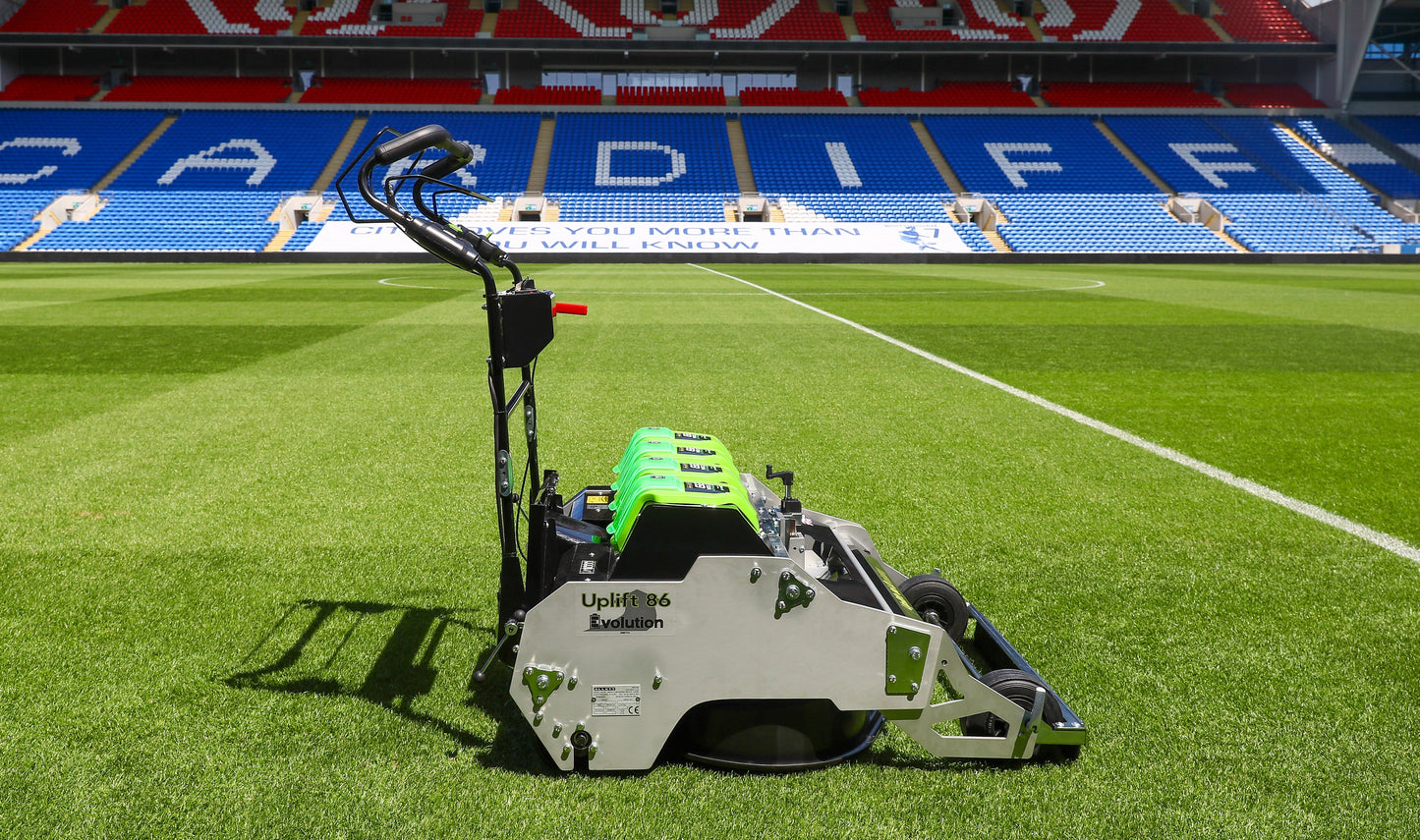 Allett Uplift 86 Evolution Battery Stadium Rotary Mower