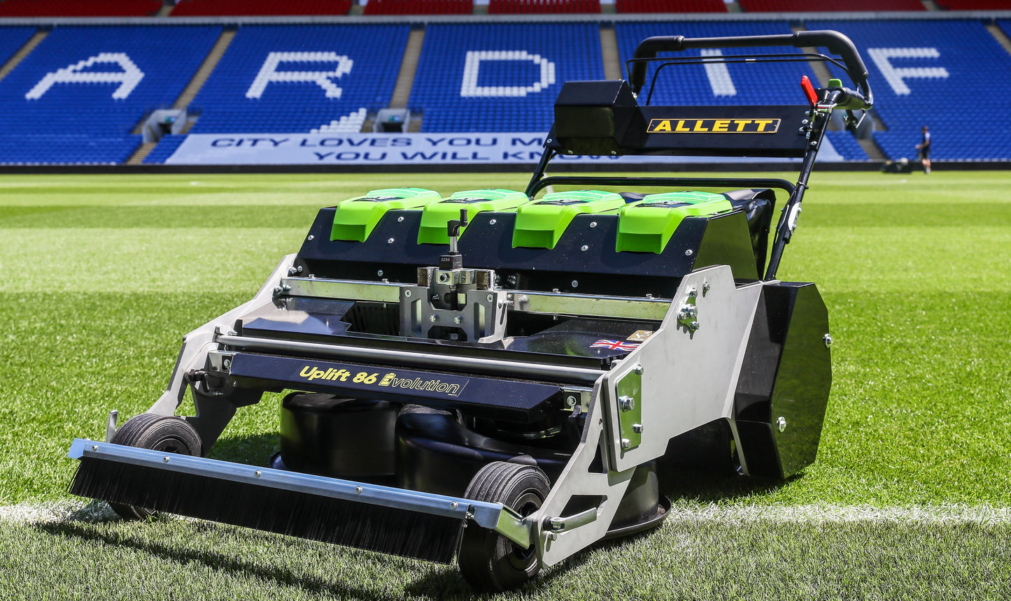 Allett Uplift 86 Evolution Battery Stadium Rotary Mower