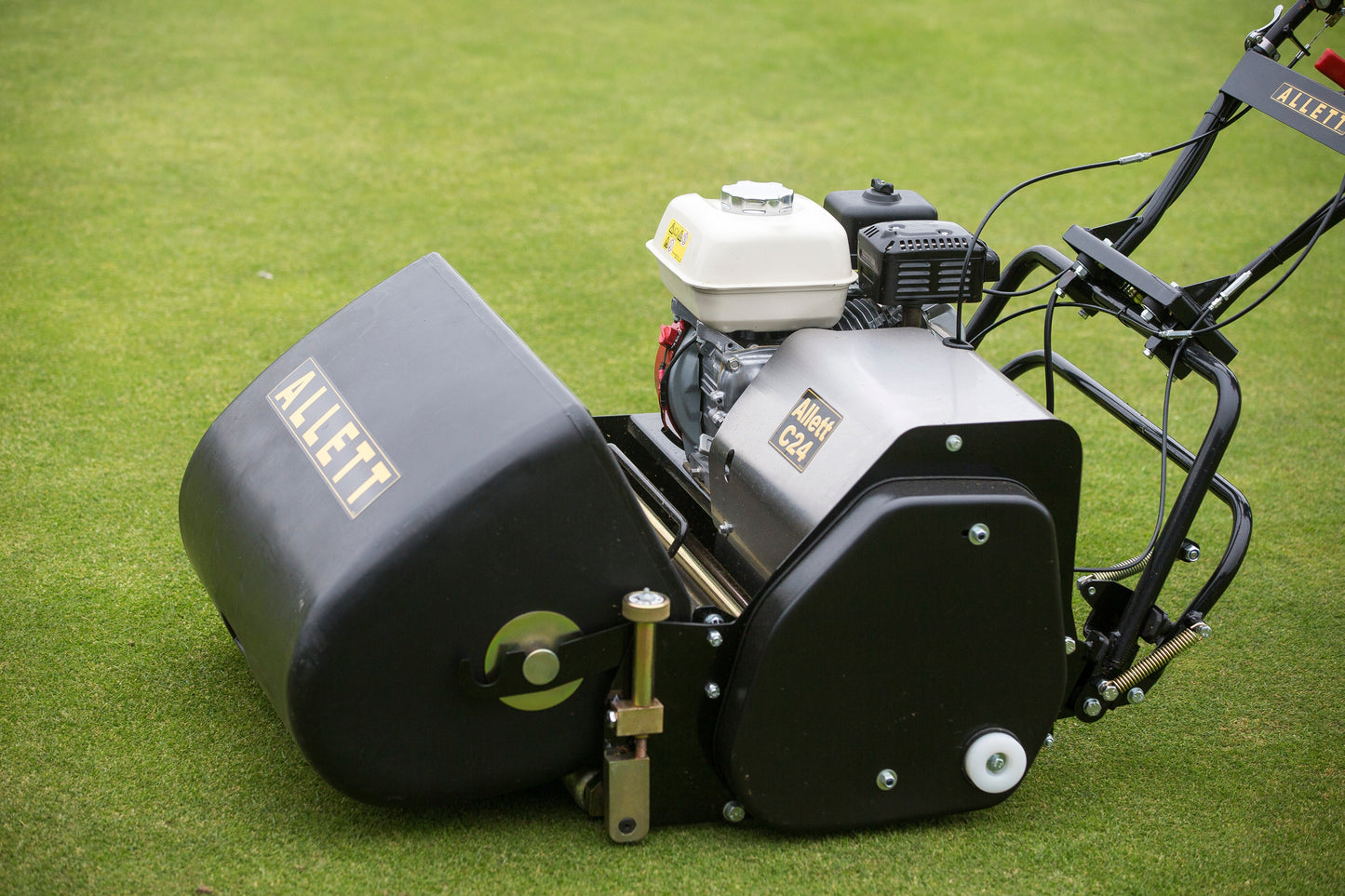 Allett C24 Gas Cylinder Reel Mower (Power-unit with Grassbox)