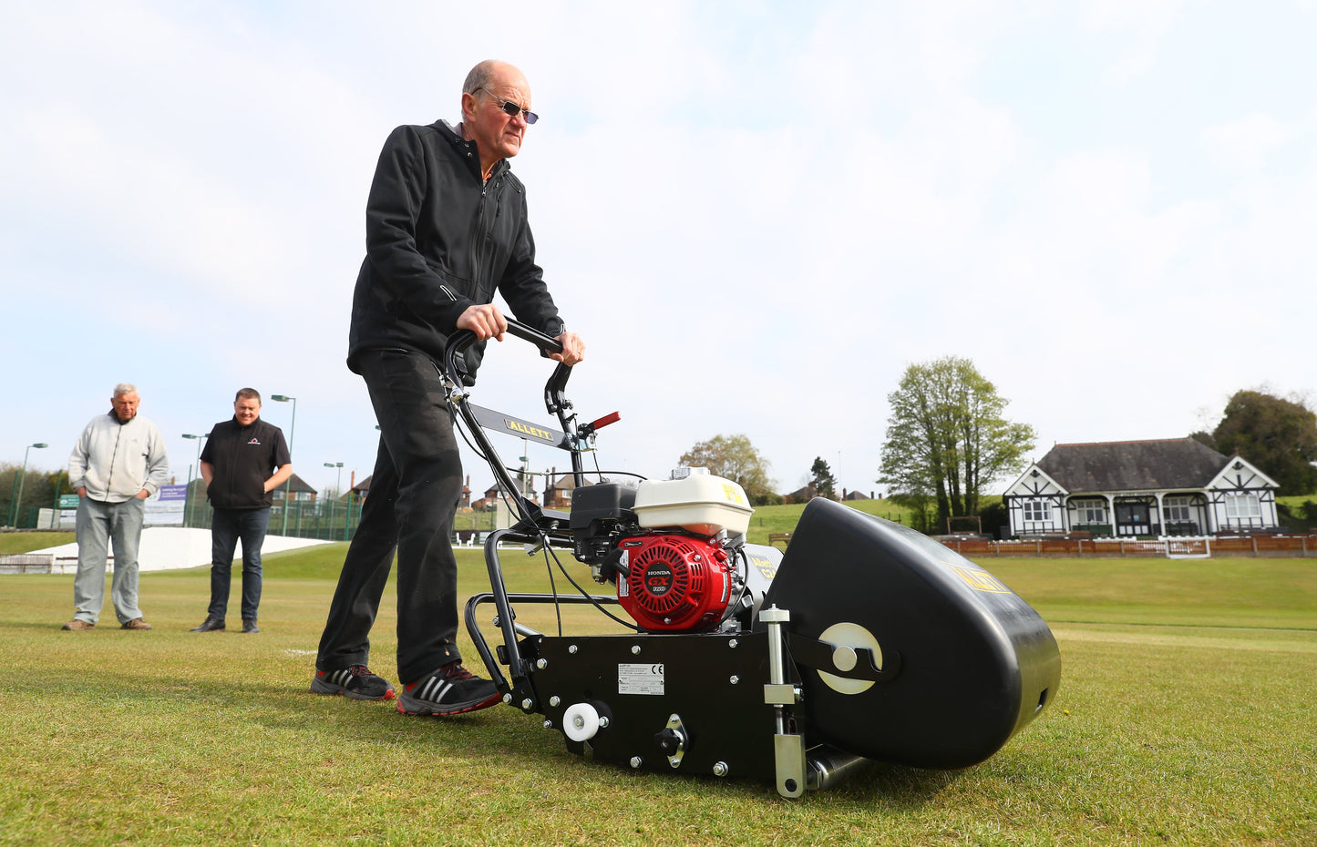 Allett C24 Gas Cylinder Reel Mower (Power-unit with Grassbox)