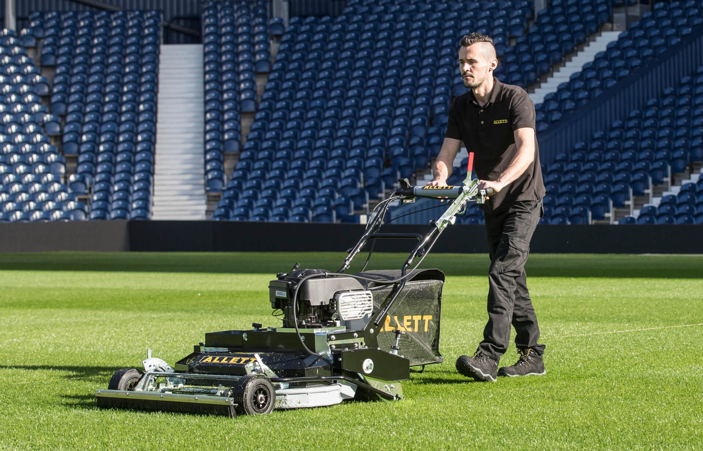 Allett Uplift 86 Vacuum Gas Stadium Rotary Mower