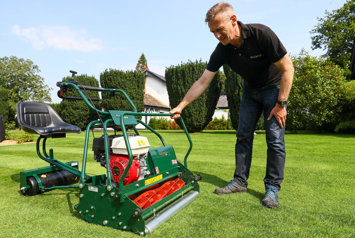 Allett Buckingham 30H Gas Cylinder Reel Mower