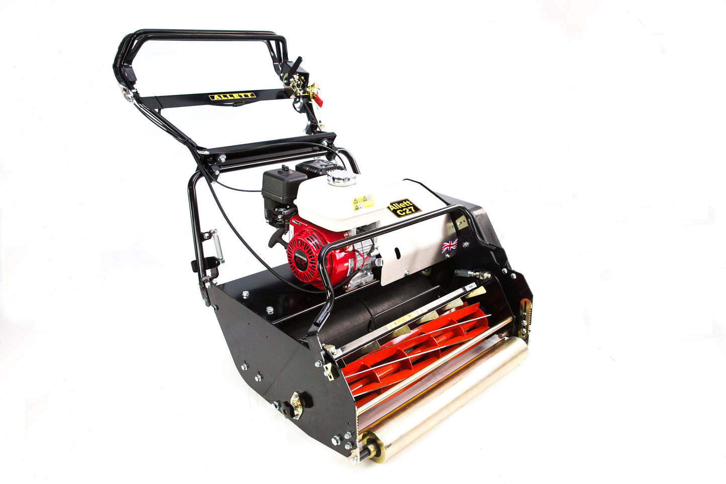 Allett C27 Gas Cylinder Reel Mower (Power-unit with Grassbox)